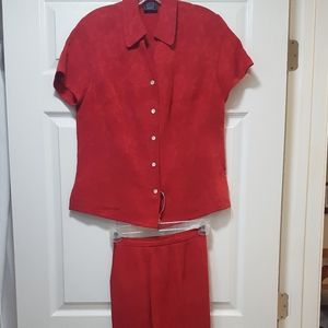 LAURA SCOTT PETITE PANT SUIT 6P